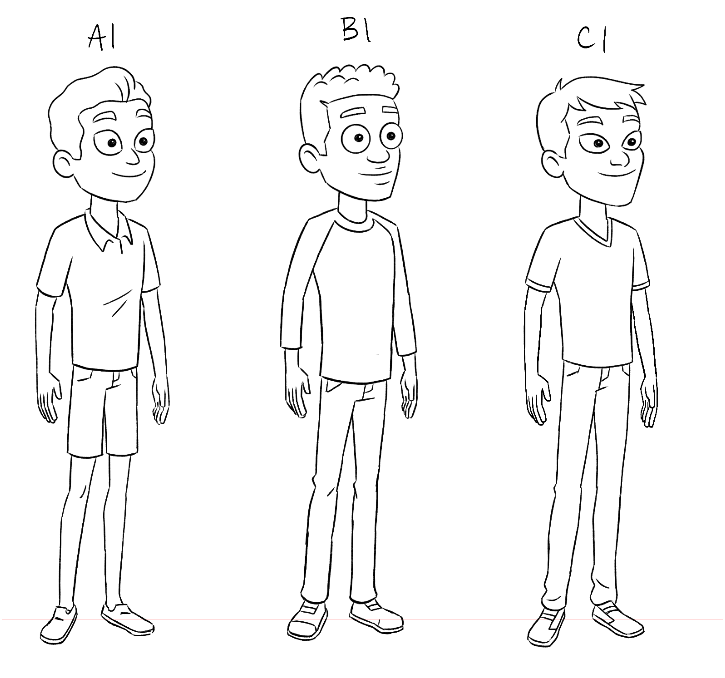 background character design