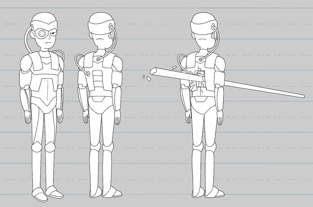 character design turn