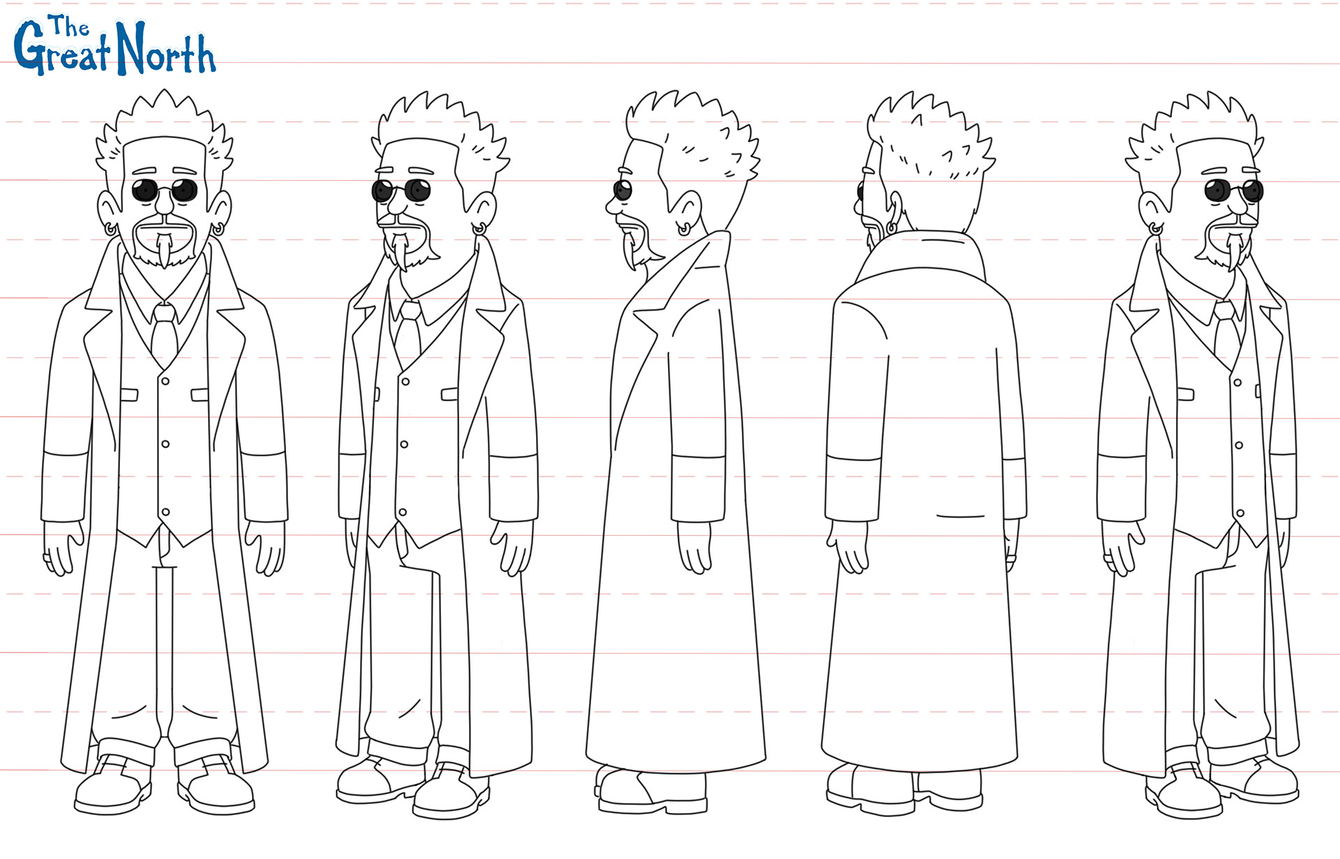 character redress and turn