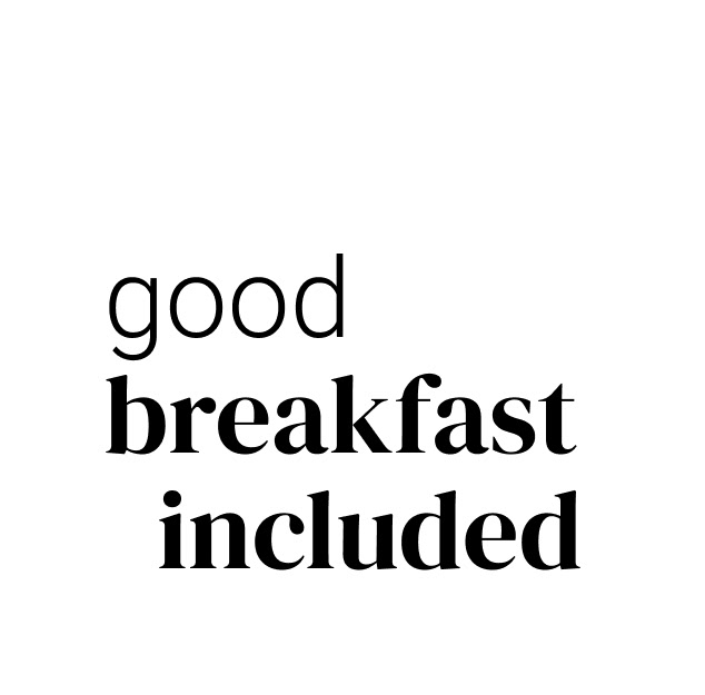 Good Breakfast Included Logo