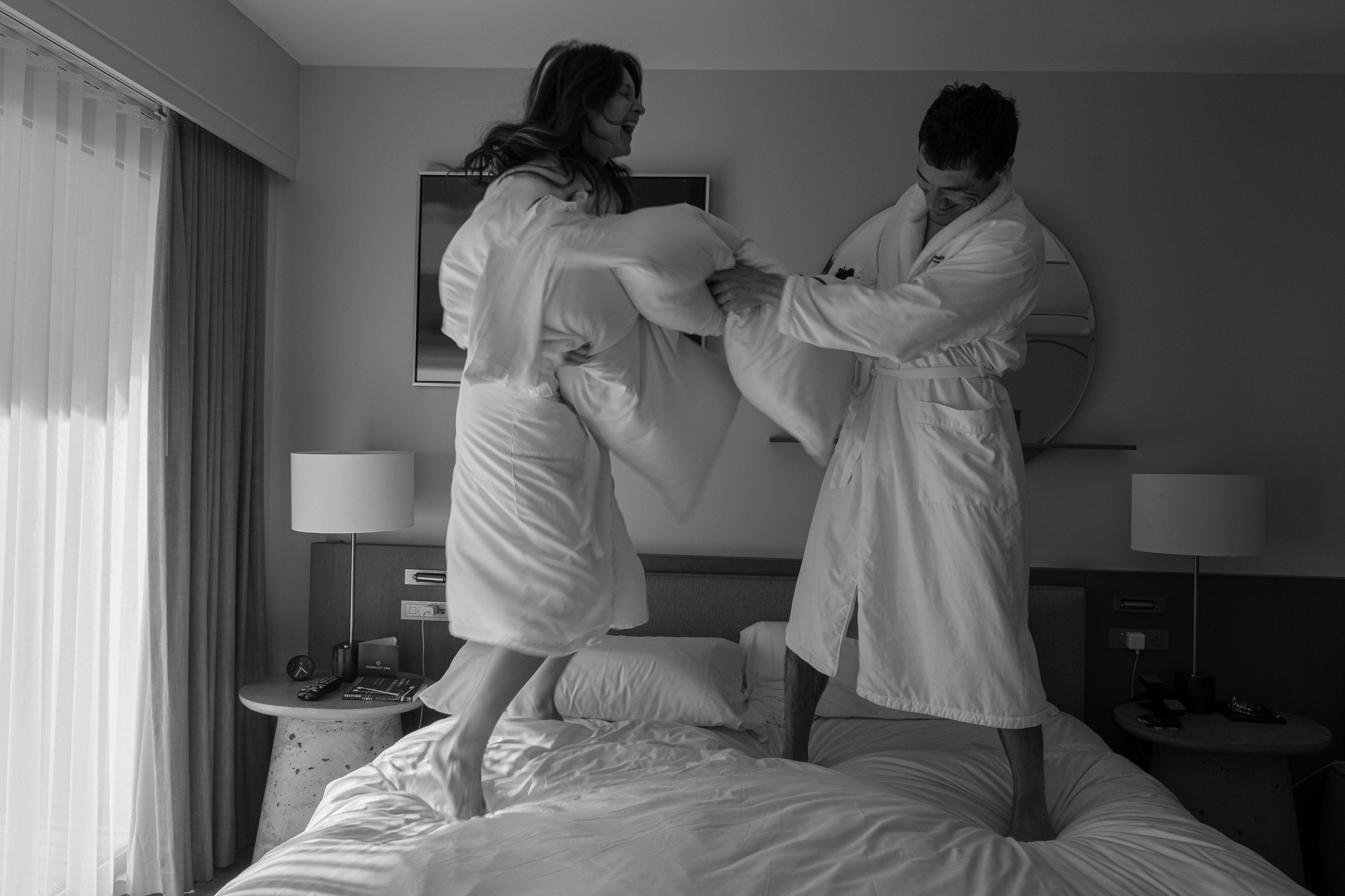 Editorial Hotel Photography | Guests of Fairmont Century Plaza Hotel at Beverly Hills