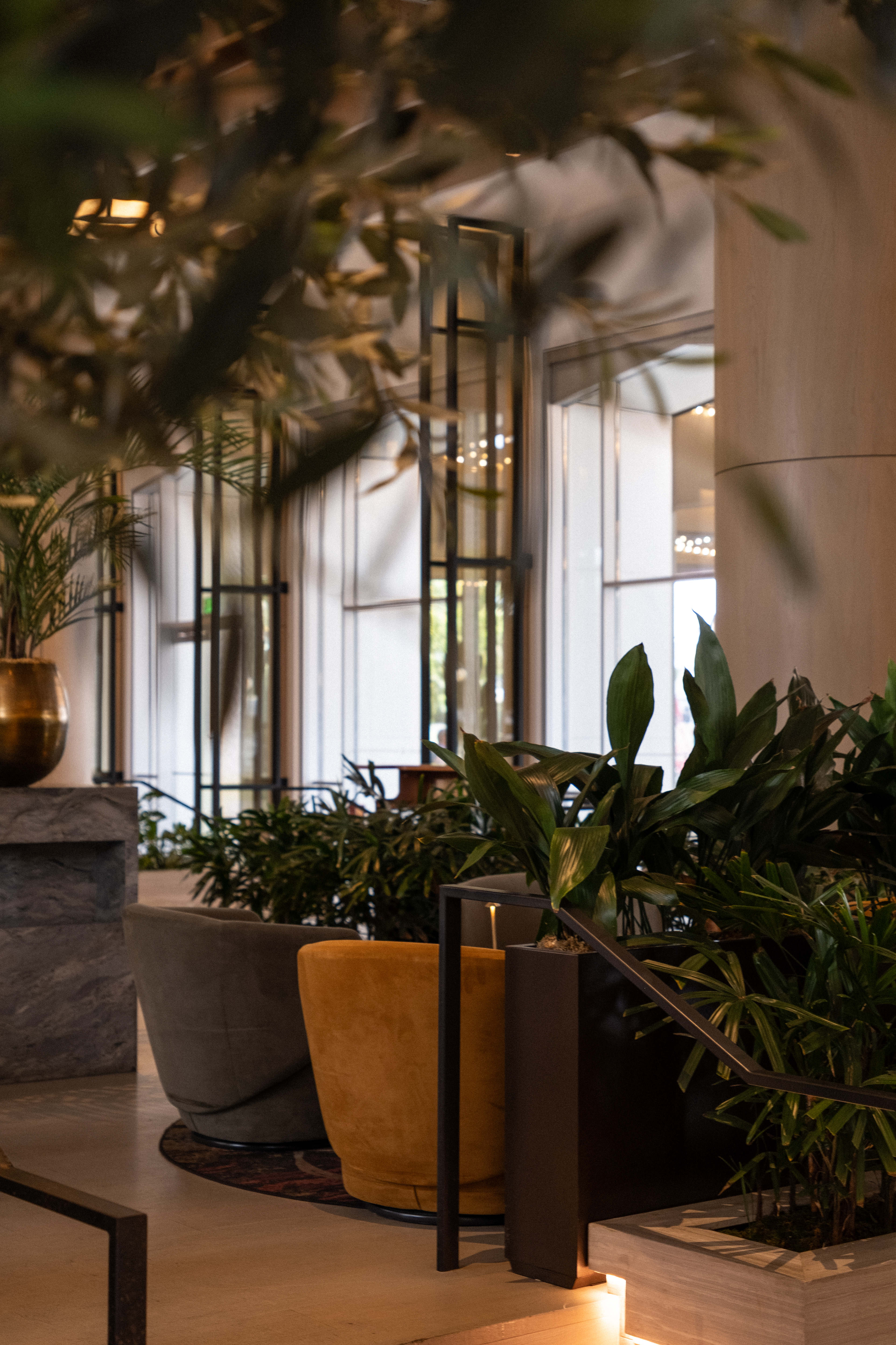 Editorial Hotel Photography | Lobby of Fairmont Century Plaza Hotel at Beverly Hills