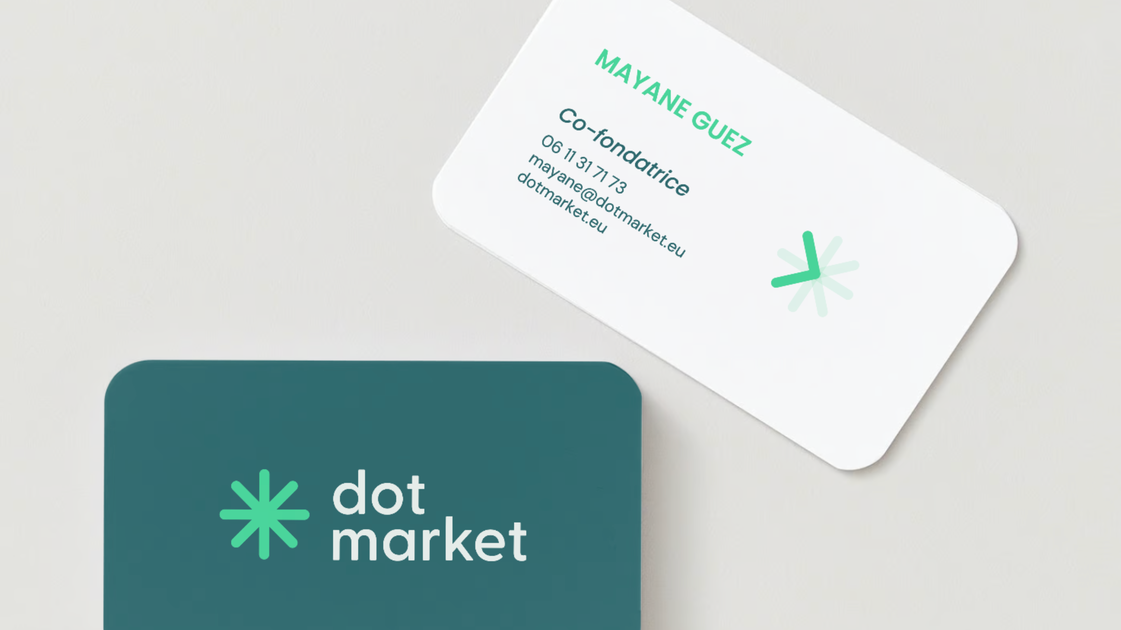 Mockup Cartes de visites