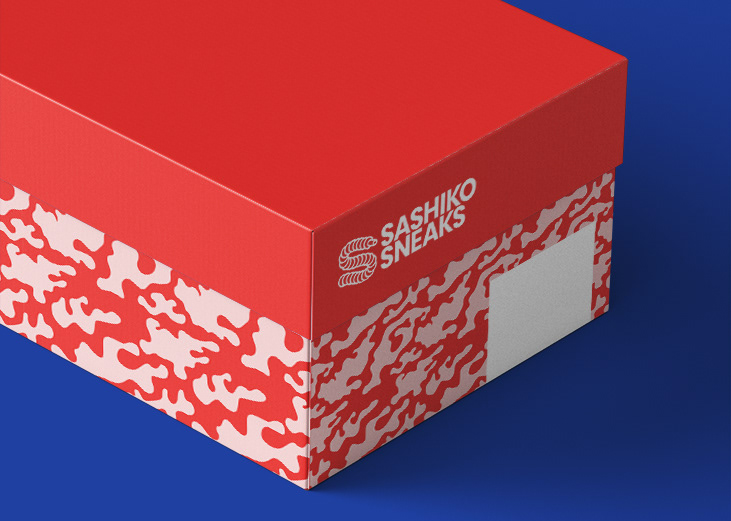 Sashiko Sneaks Logo by Lucien Leyh on Dribbble