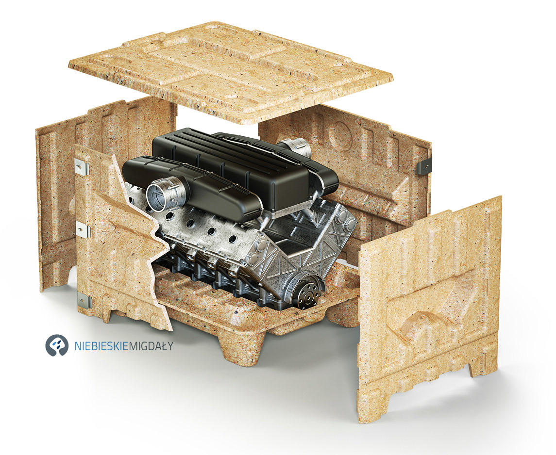 Wizualizacja 3D - system pakowania