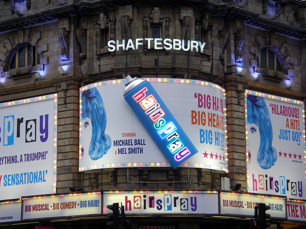 Hairspray The Musical - Shaftesbury Theatre - produced during my previous employment at AKA Promotions