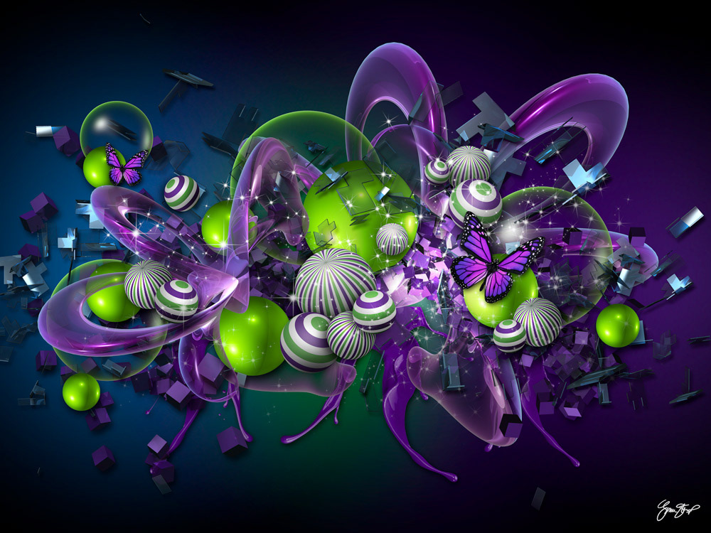 3D Collage by Gina Startup