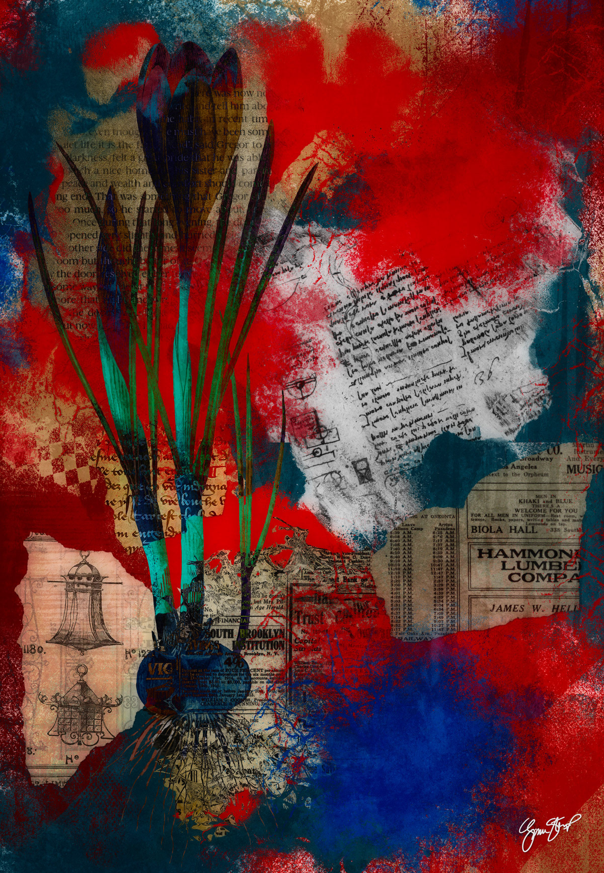 Spilled Red Ink by Gina Startup