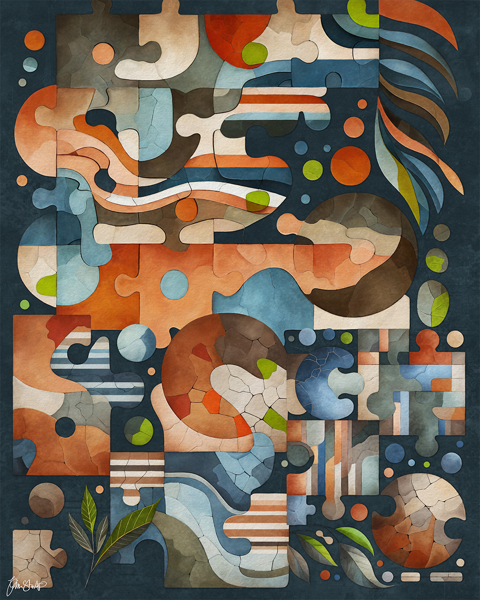 Disassembled Color Logic by Gina Startup 