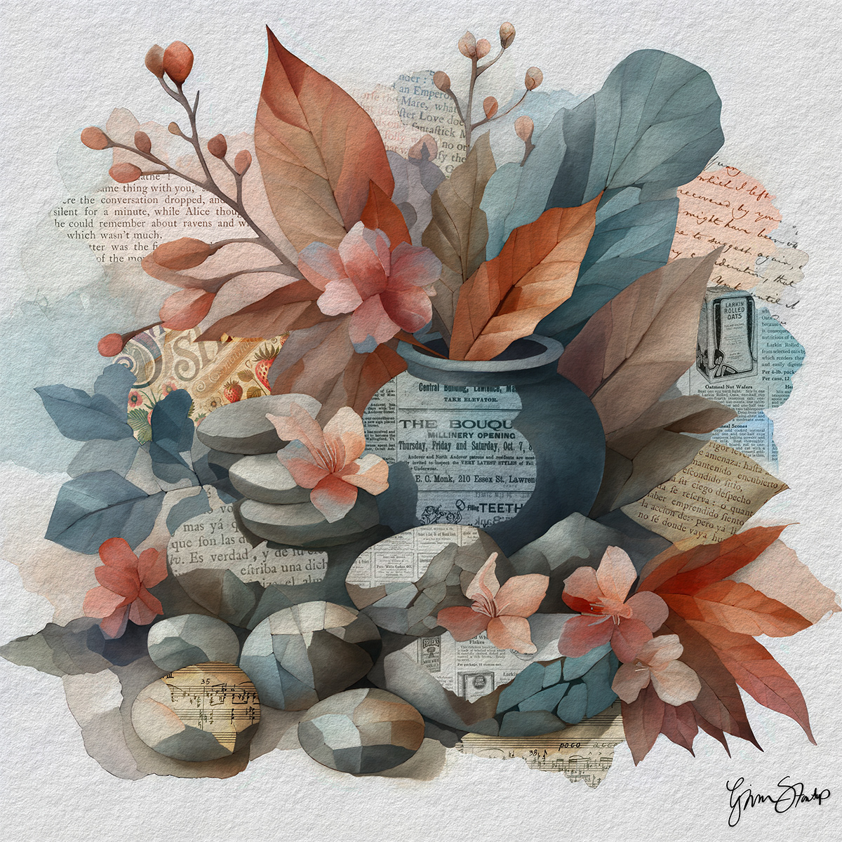 Canvas of Calm by Gina Startup