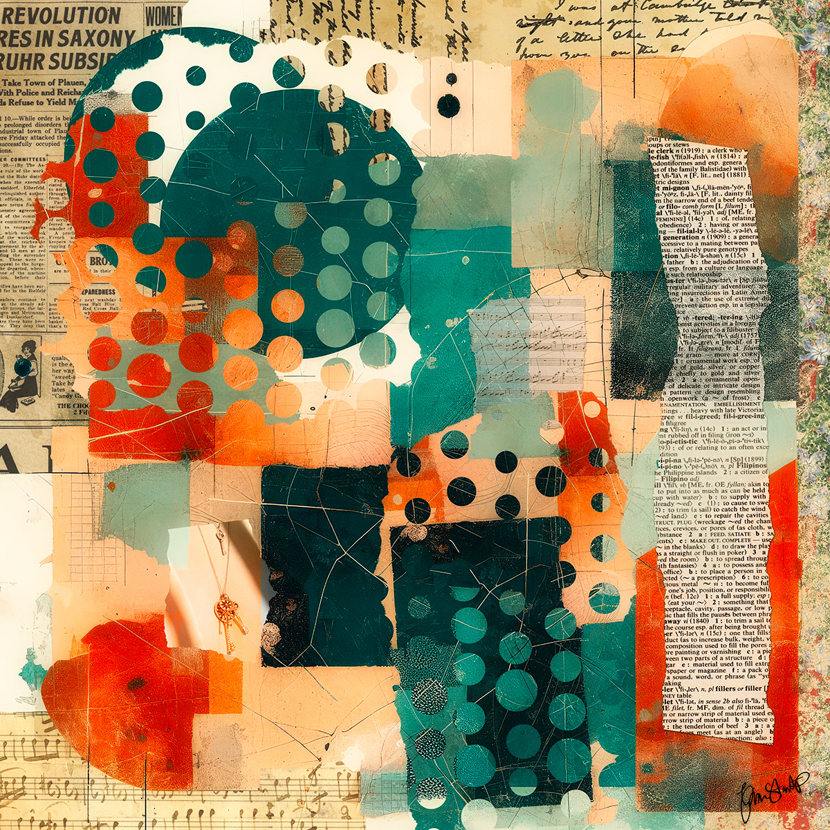 The Revolution Collage by Gina Startup 