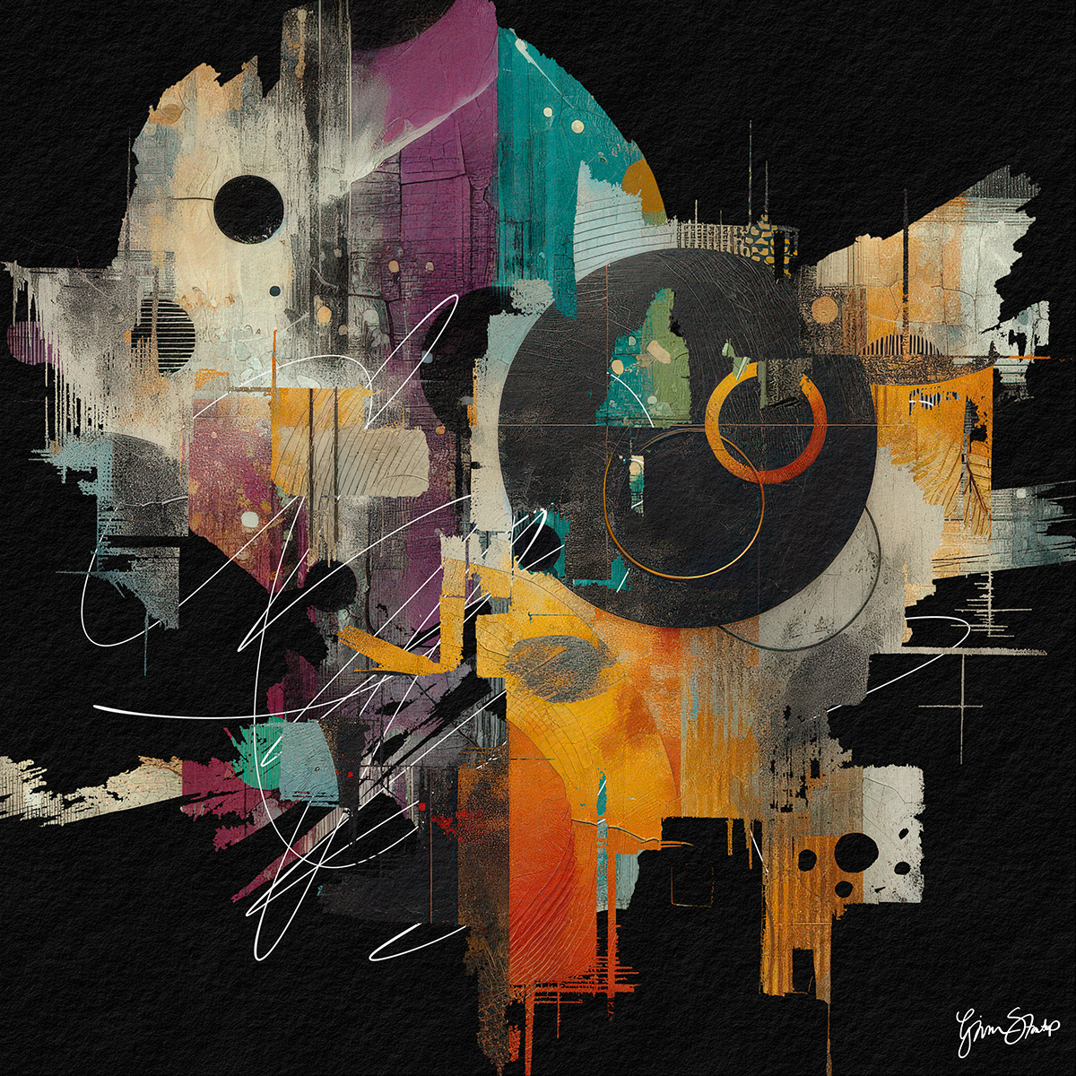 Threads of Color by Gina Startup 