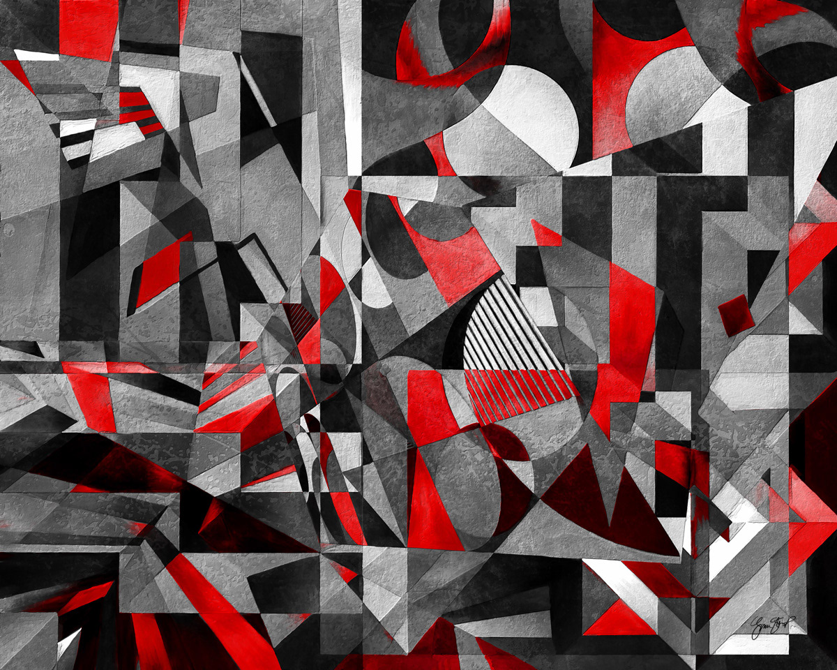 Glimpse of Red by Gina Startup