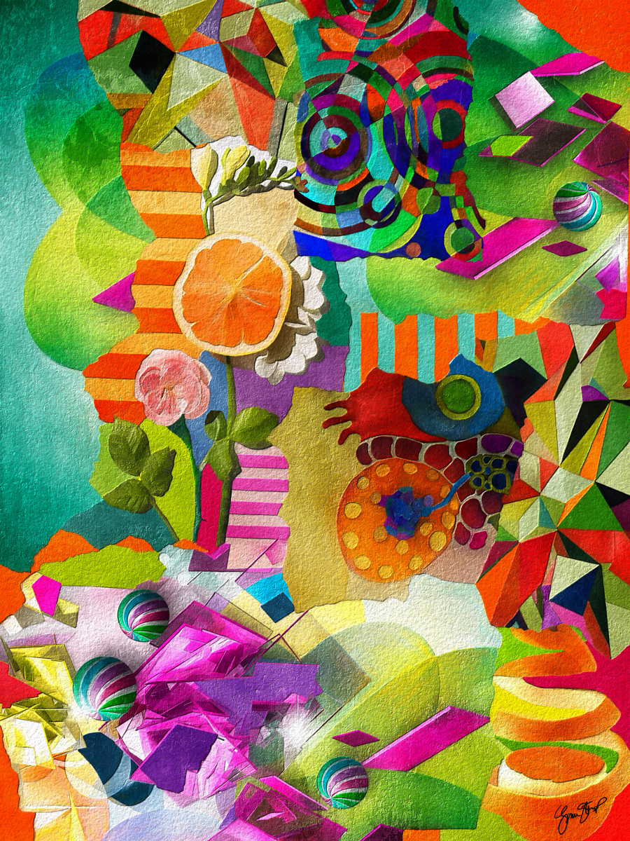 Orange Twisted by Gina Startup