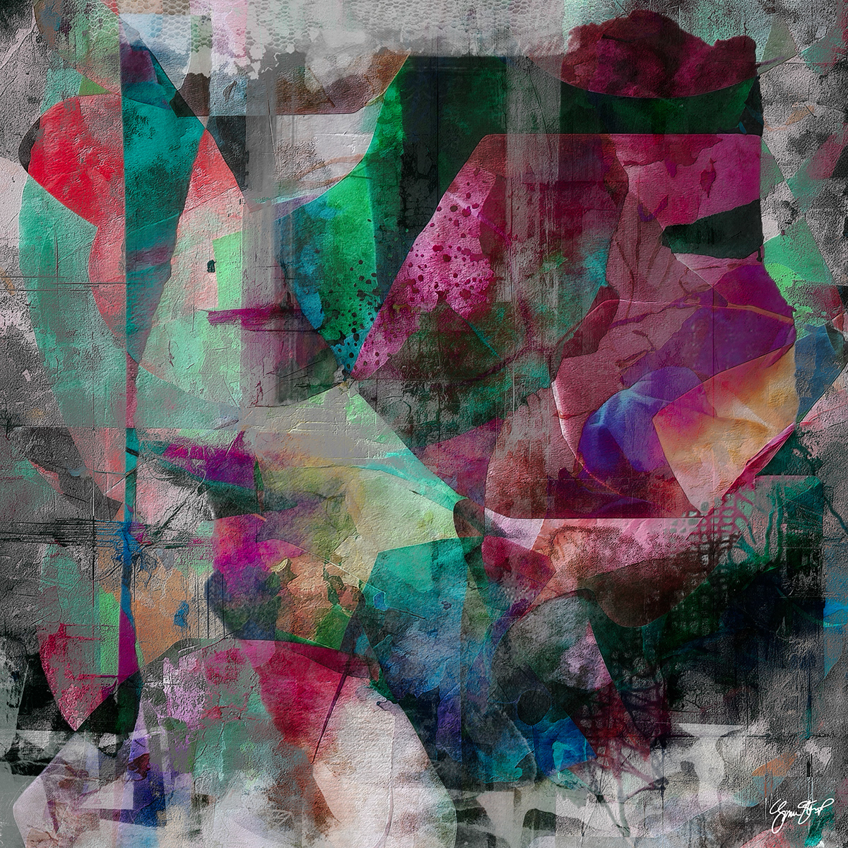 Gray Clouds by Gina Startup 