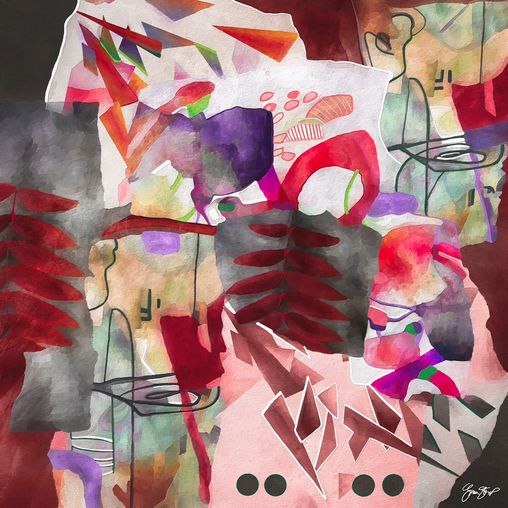 Abstract art by Gina Startup