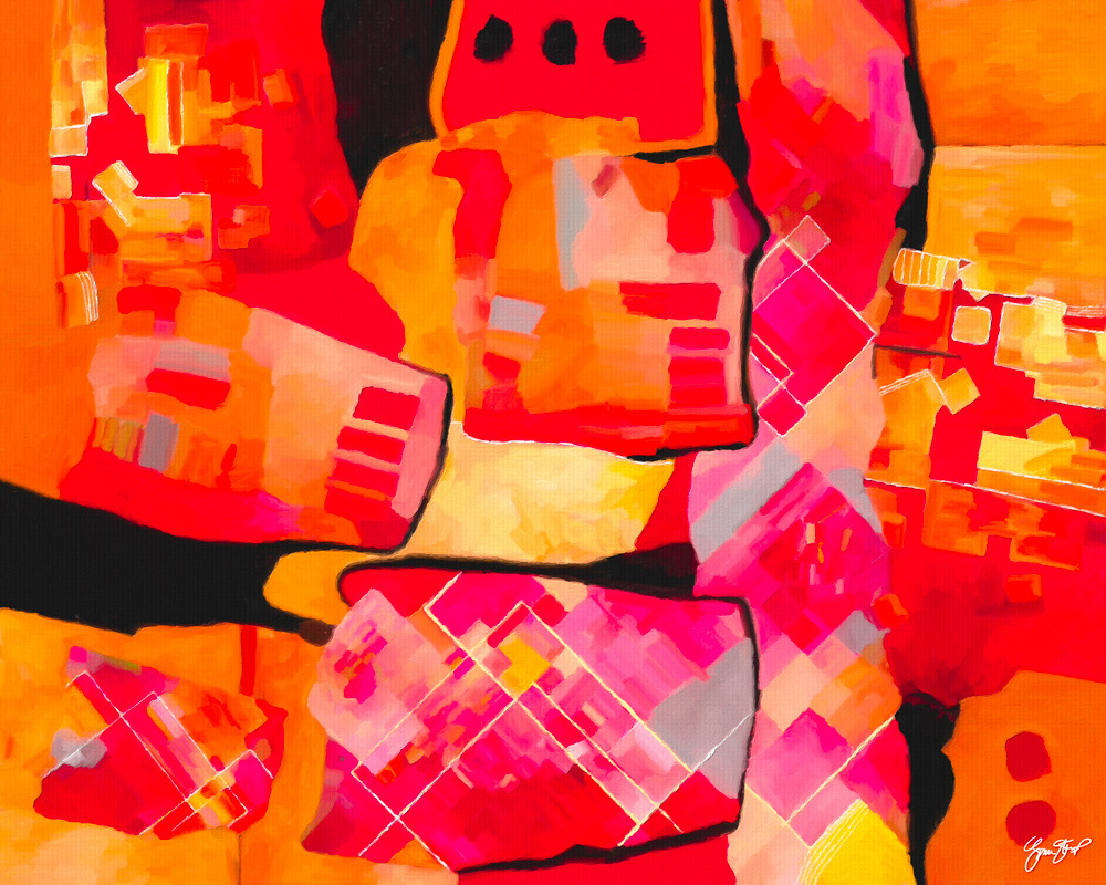 Abstract art by Gina Startup