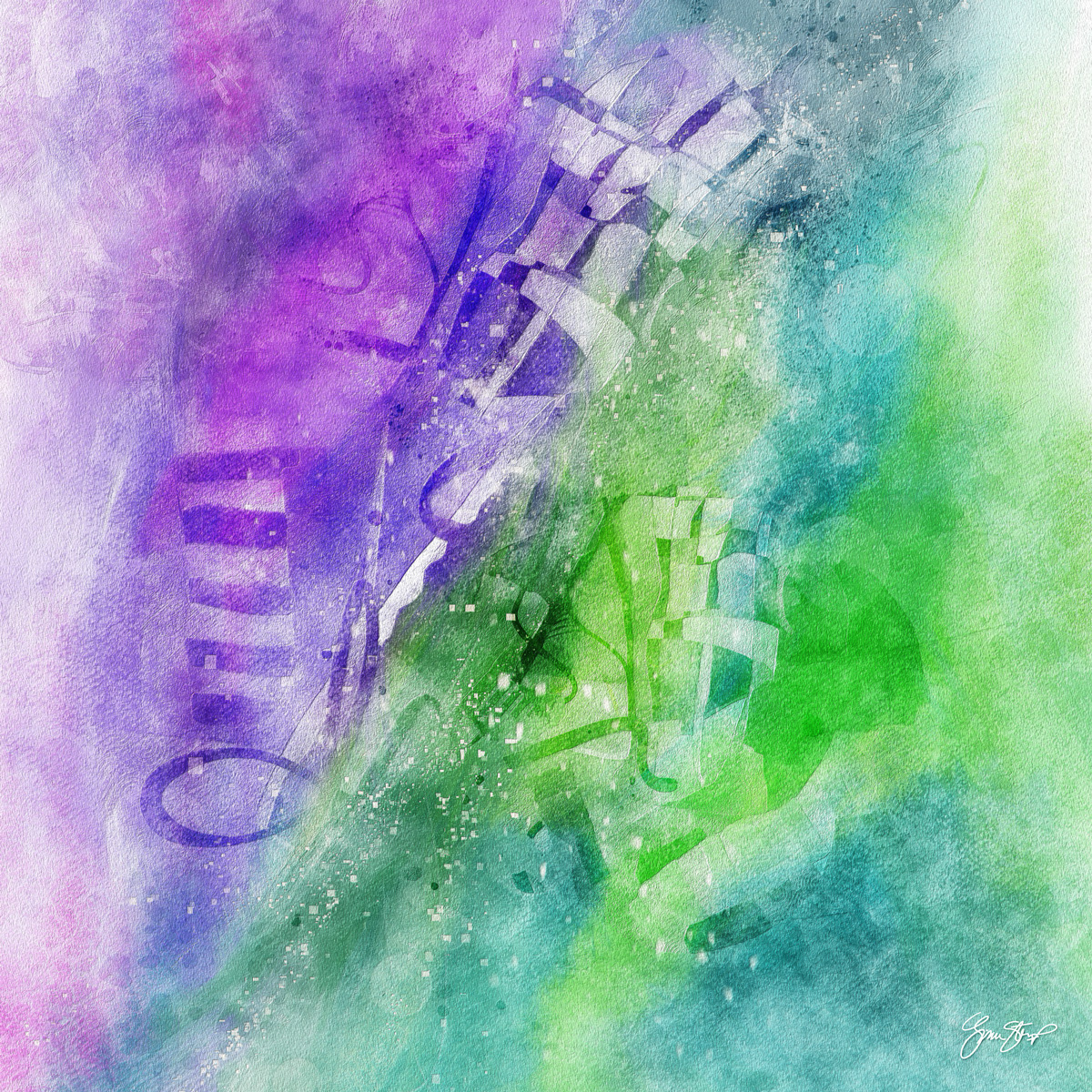 Abstract art by Gina Startup