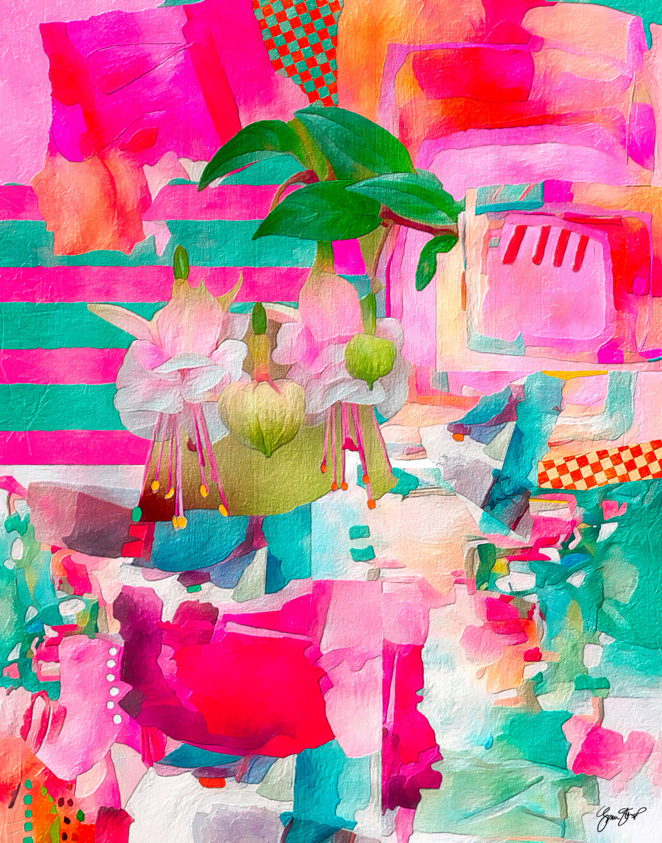 Pink Fuchsia by Gina Startup 
