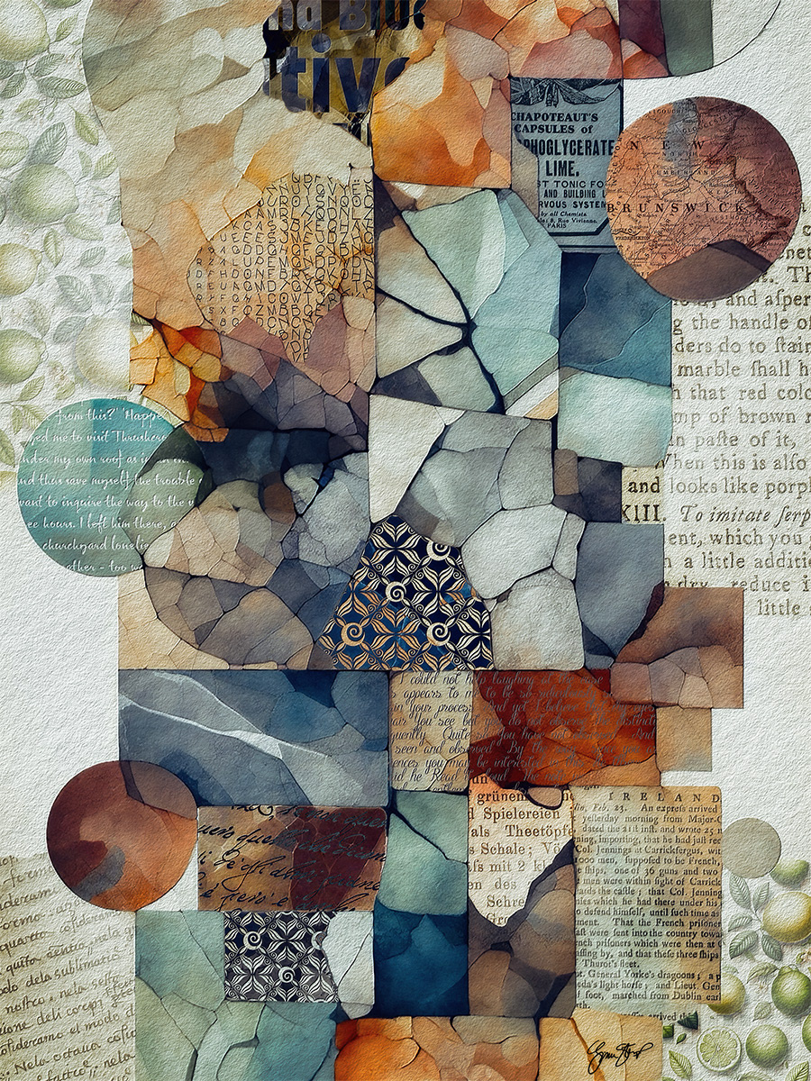 Fragmented Rocks by Gina Startup