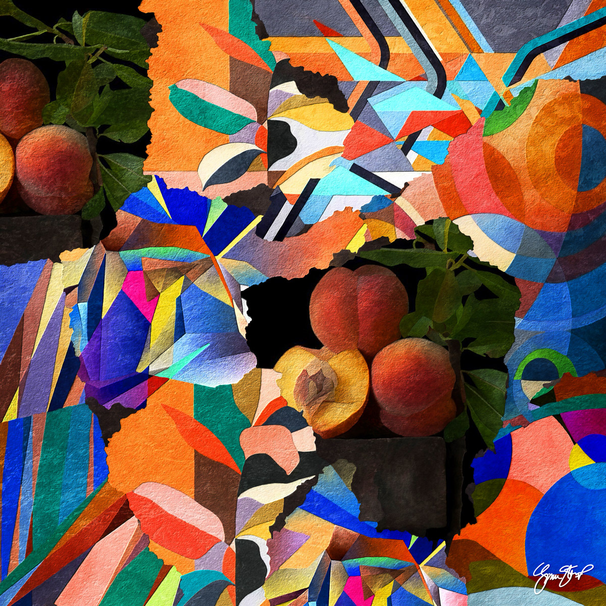 Peachy Abstract