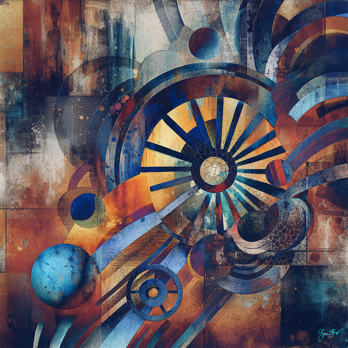 Wheels Keep Rolling by Gina Startup 