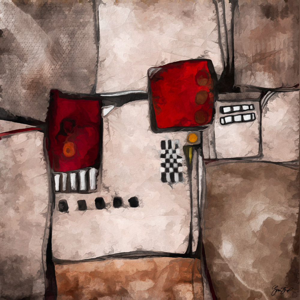 Abstract art by Gina Startup