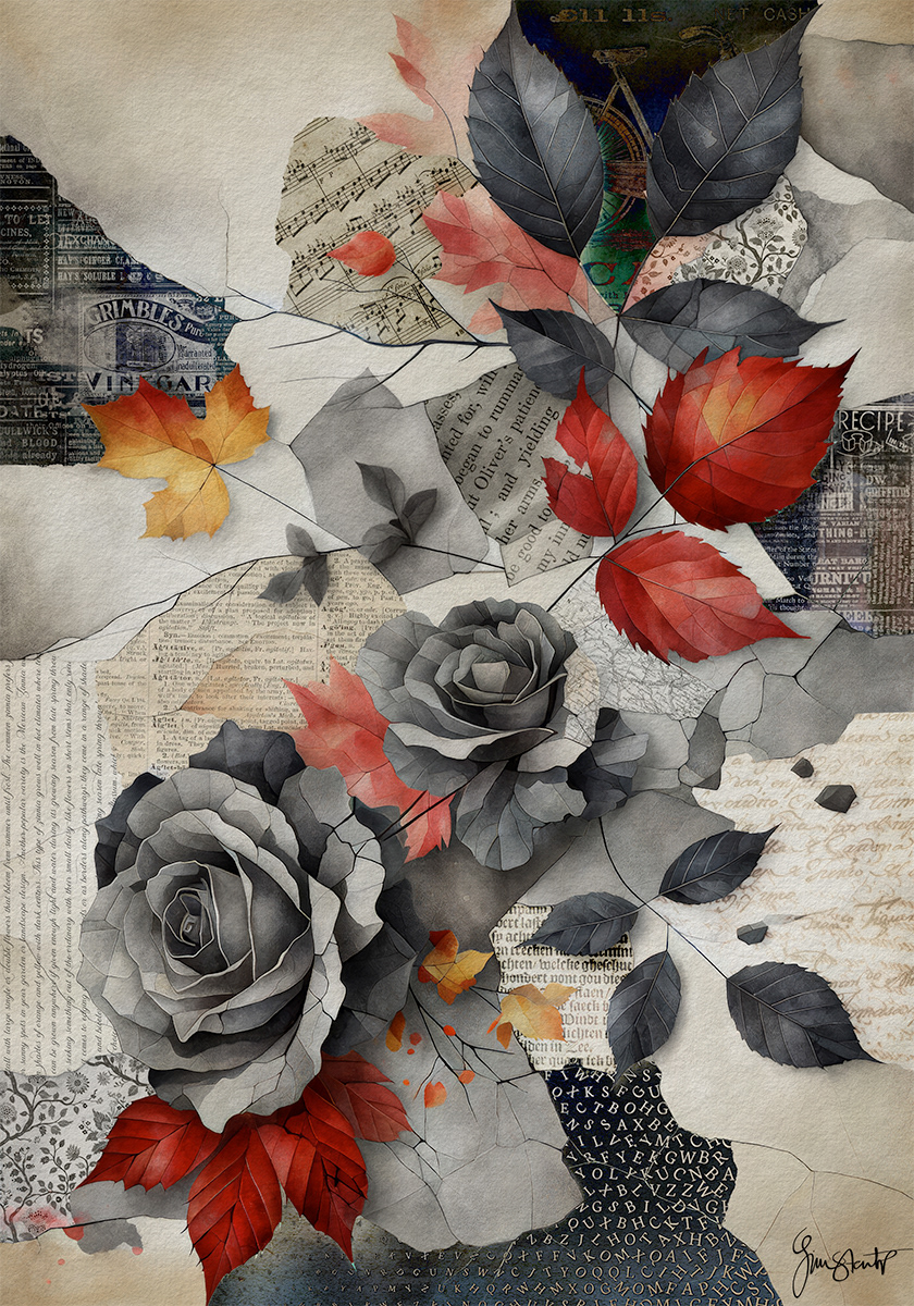 Gray Autumn by Gina Startup 