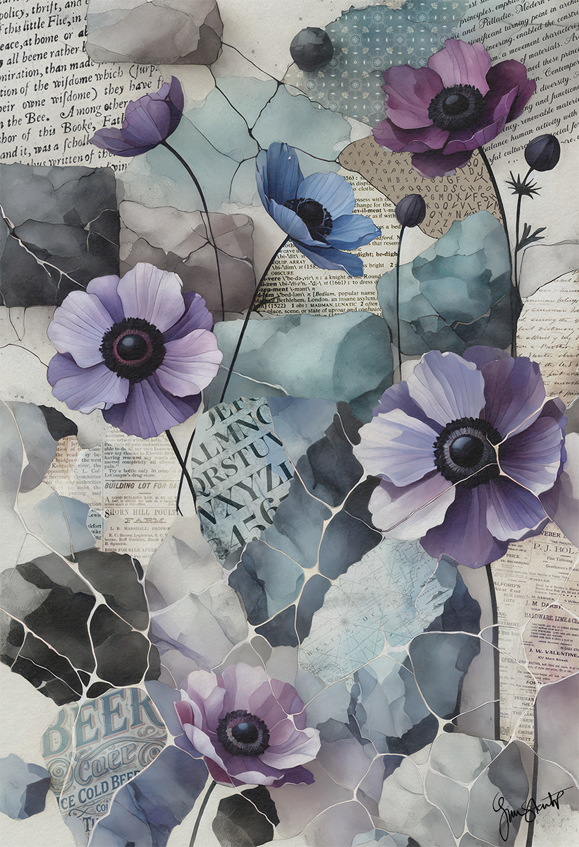 Silent Blossoms by Gina Startup 