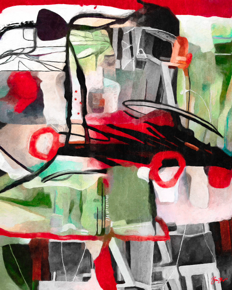 Abstract art by Gina Startup