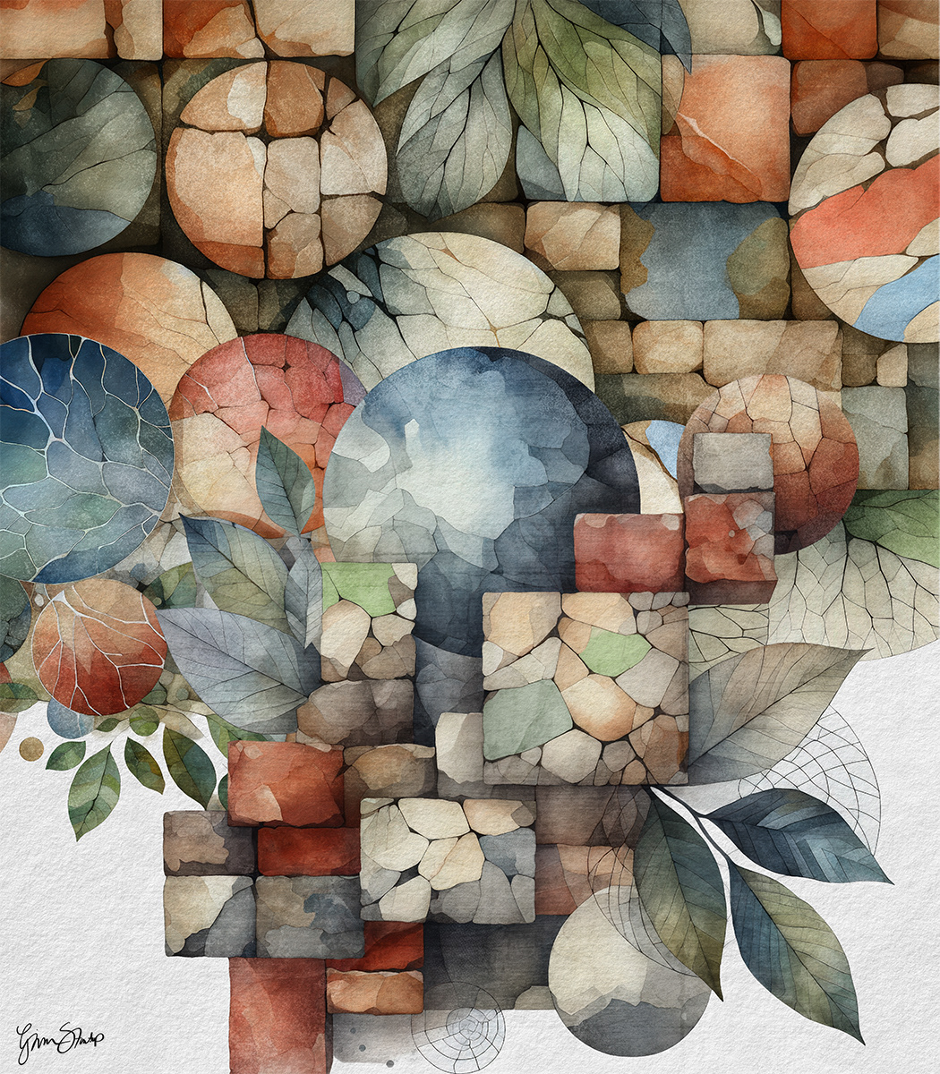 Winter Wall by Gina Startup 