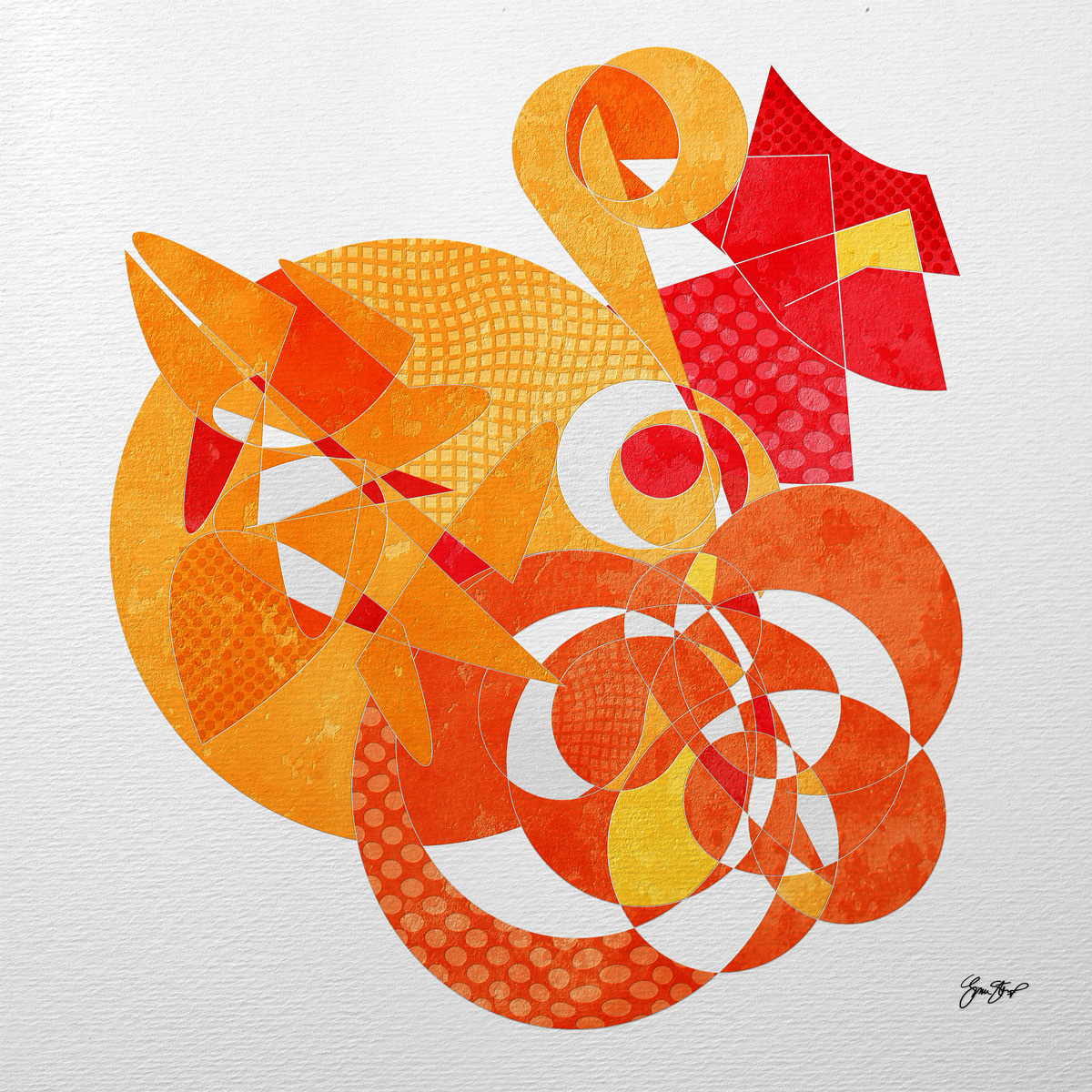 A Sleeping Rooster by Gina Startup