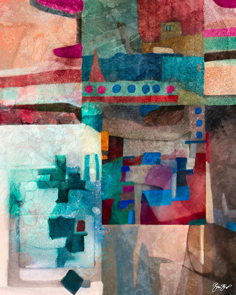 Abstract art by Gina Startup