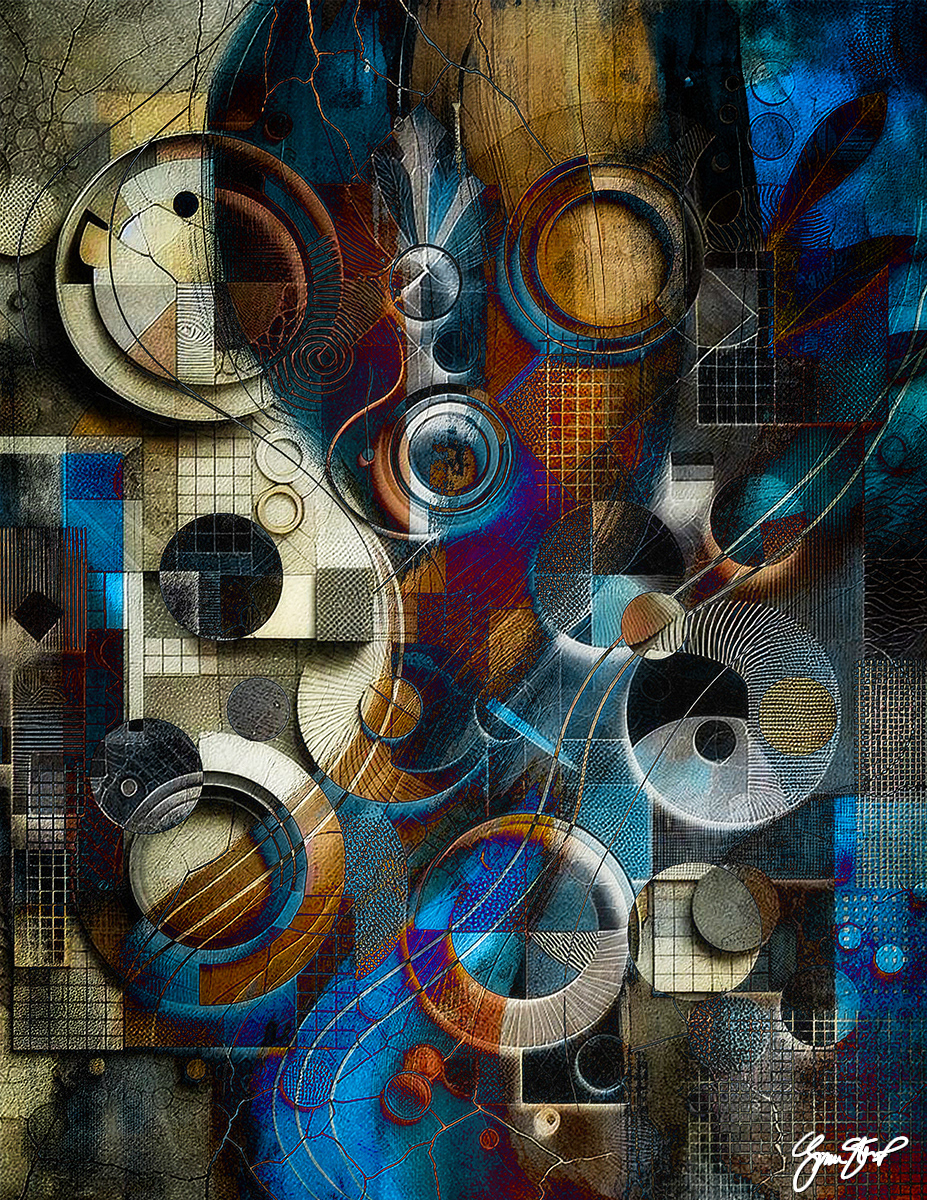 Complicated Blue Machine