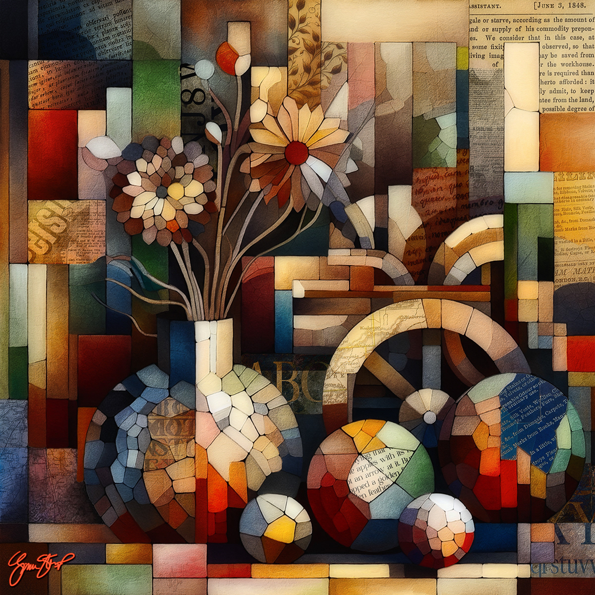 Wheel and Vase by Gina Startup