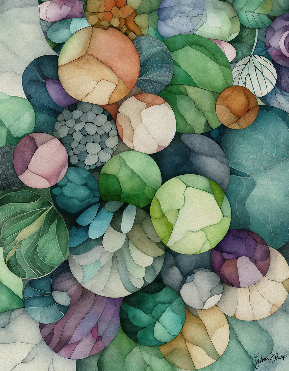 We are Many Colors by Gina Startup 