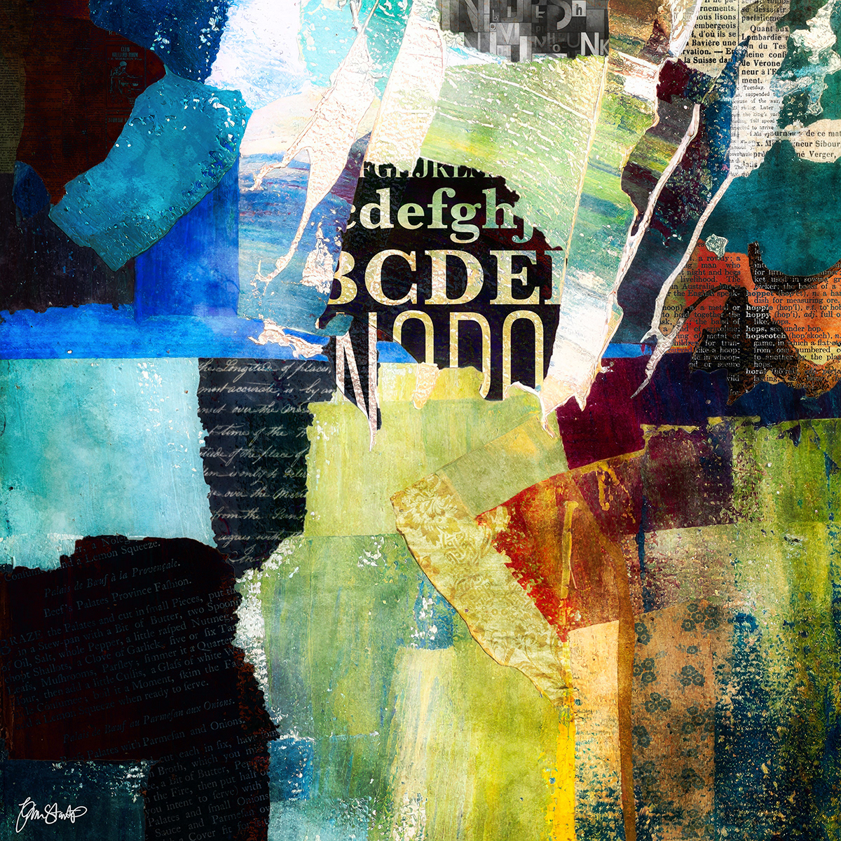 Friday's Collage by Gina Startup 