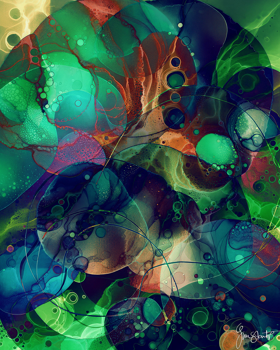 Boiling Colors by Gina Startup 