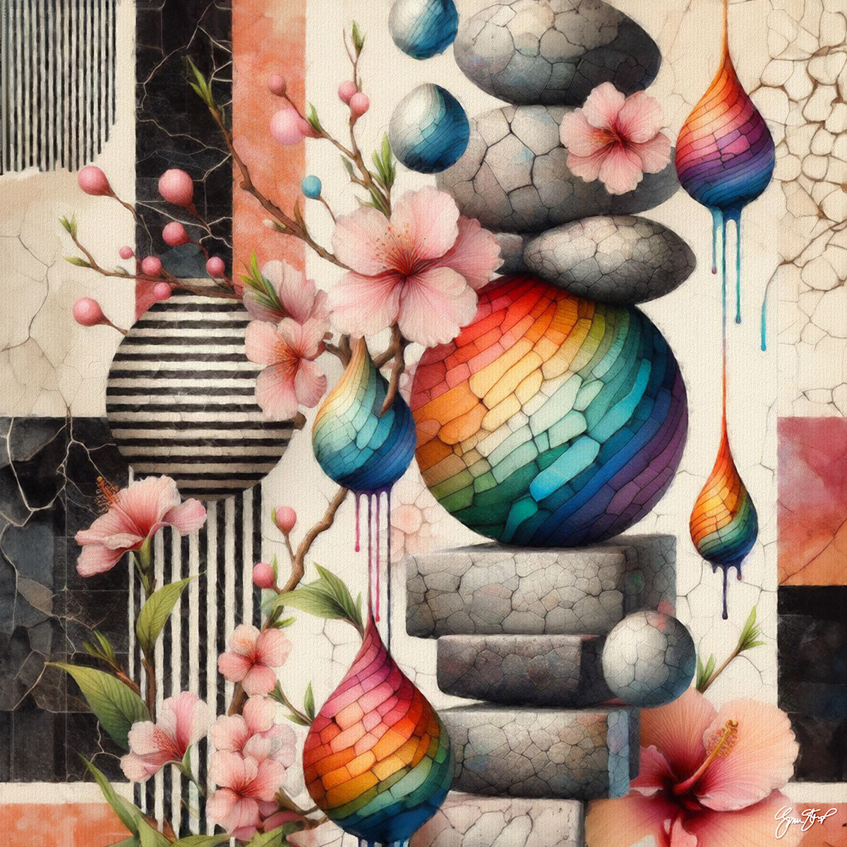 Cherry Blossoms and Teardrops