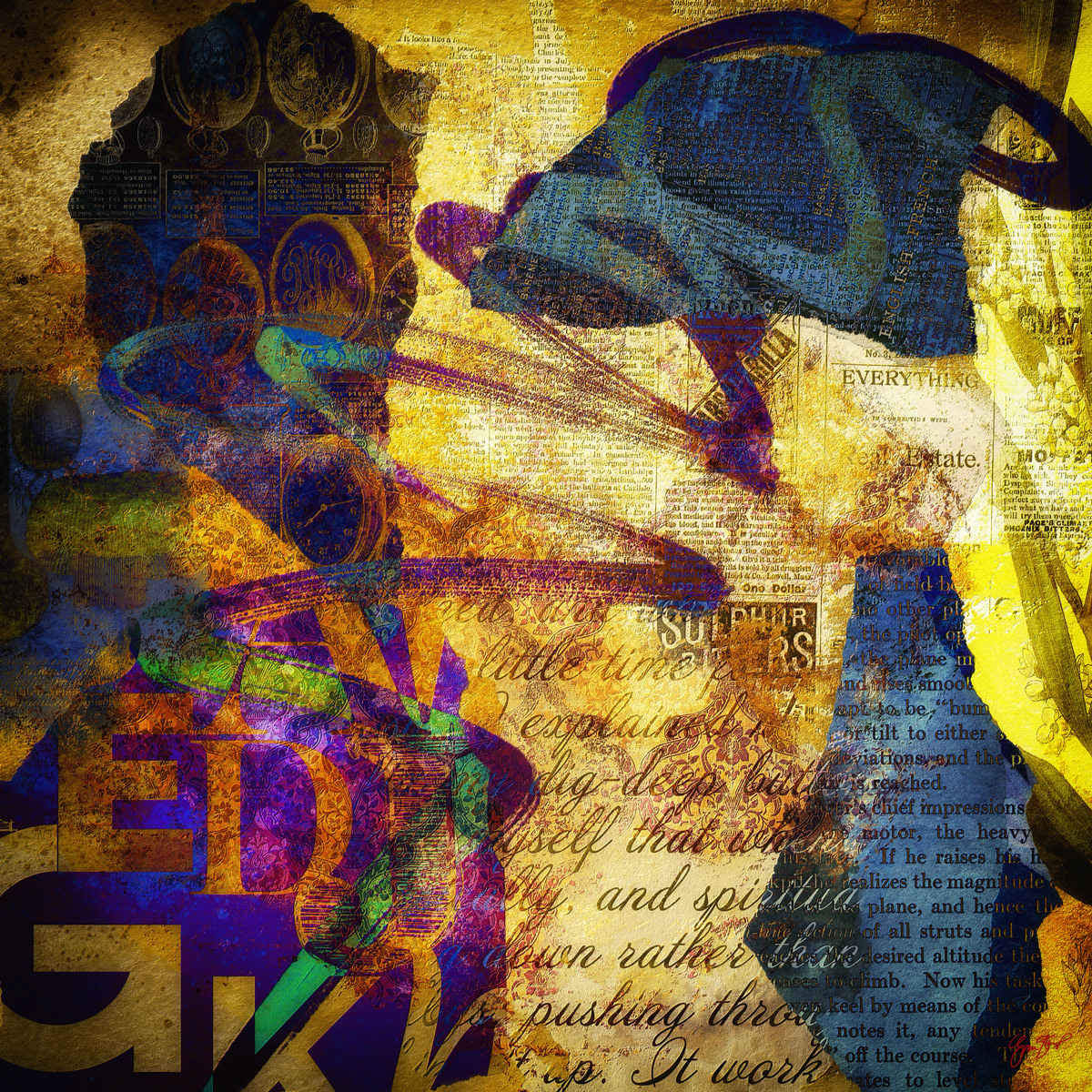 Gold Watch by Gina Startup 