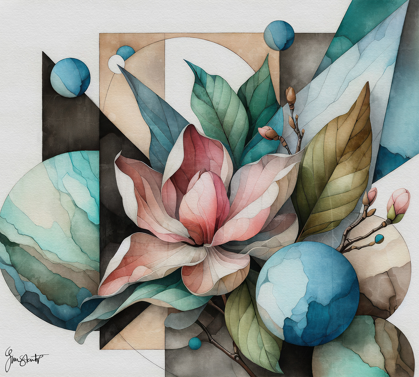 Dusty Pink by Gina Startup