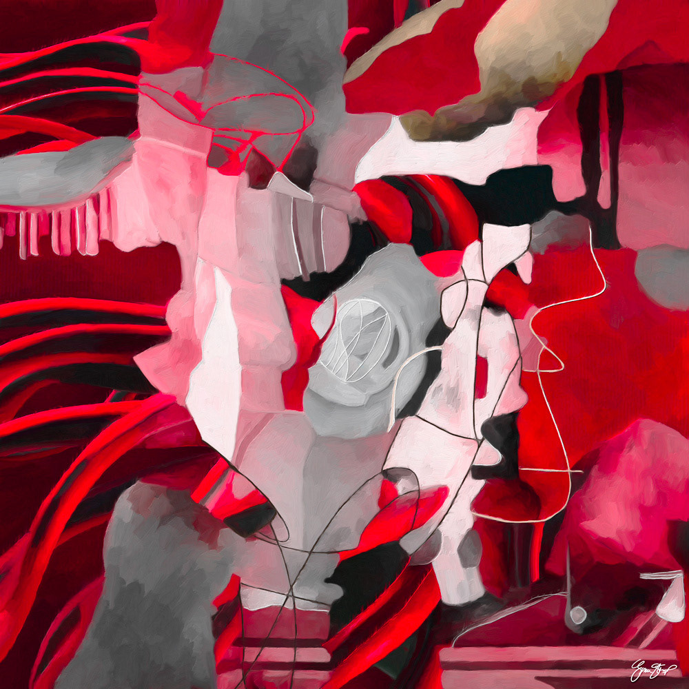 Abstract art by Gina Startup