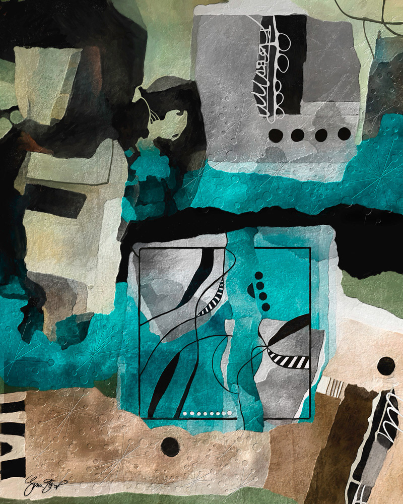 Abstract art by Gina Startup