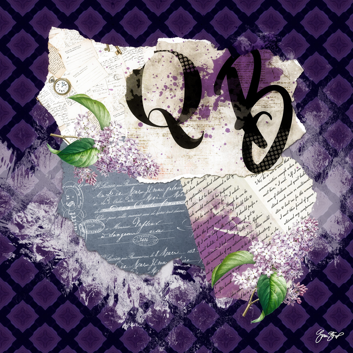 Lilacs in the Library