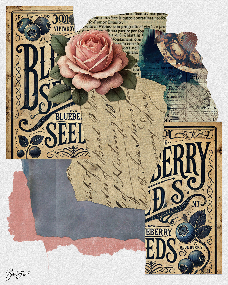 Blueberry Seeds by Gina Startup 