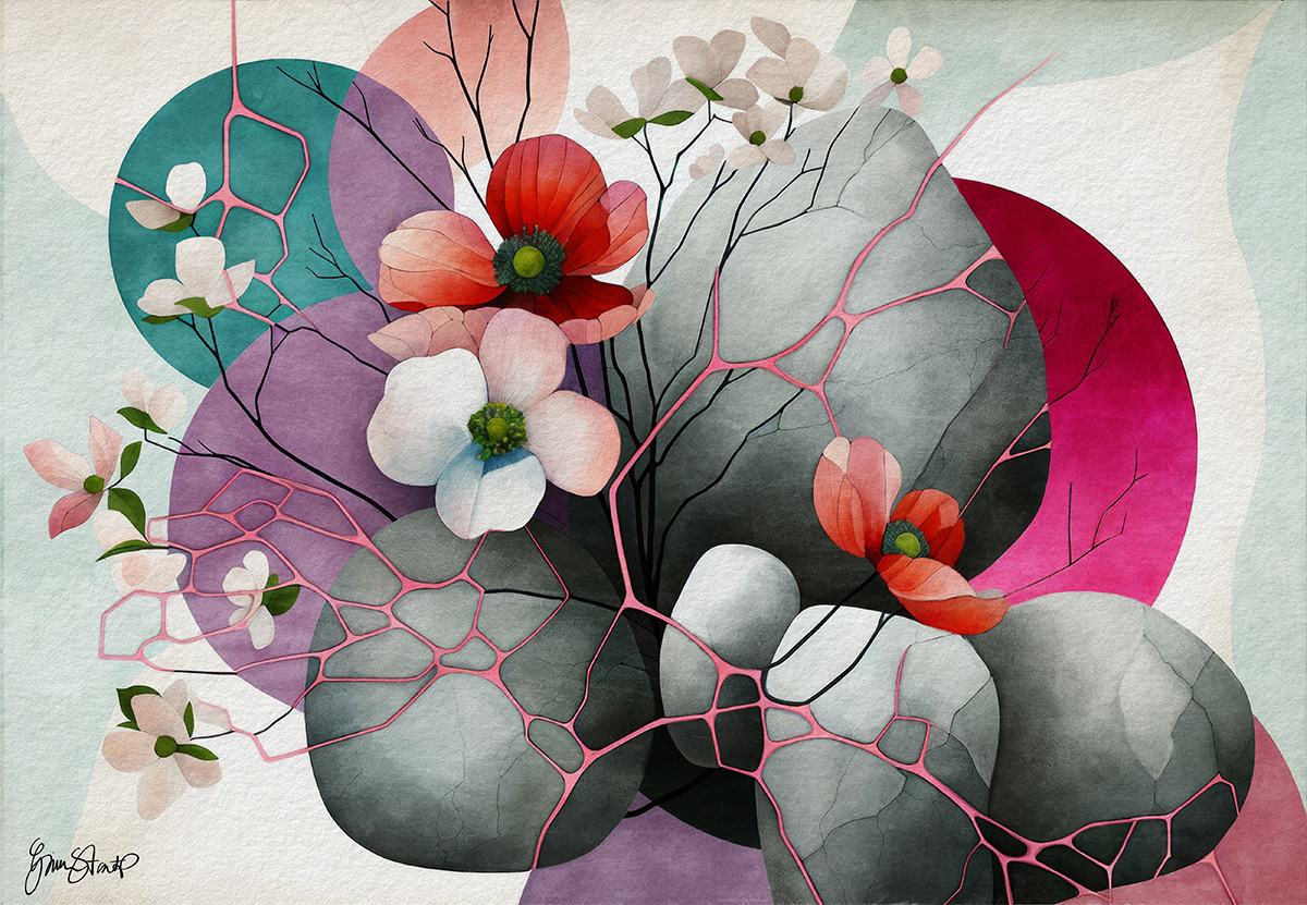Symphony of Pink by Gina Startup 