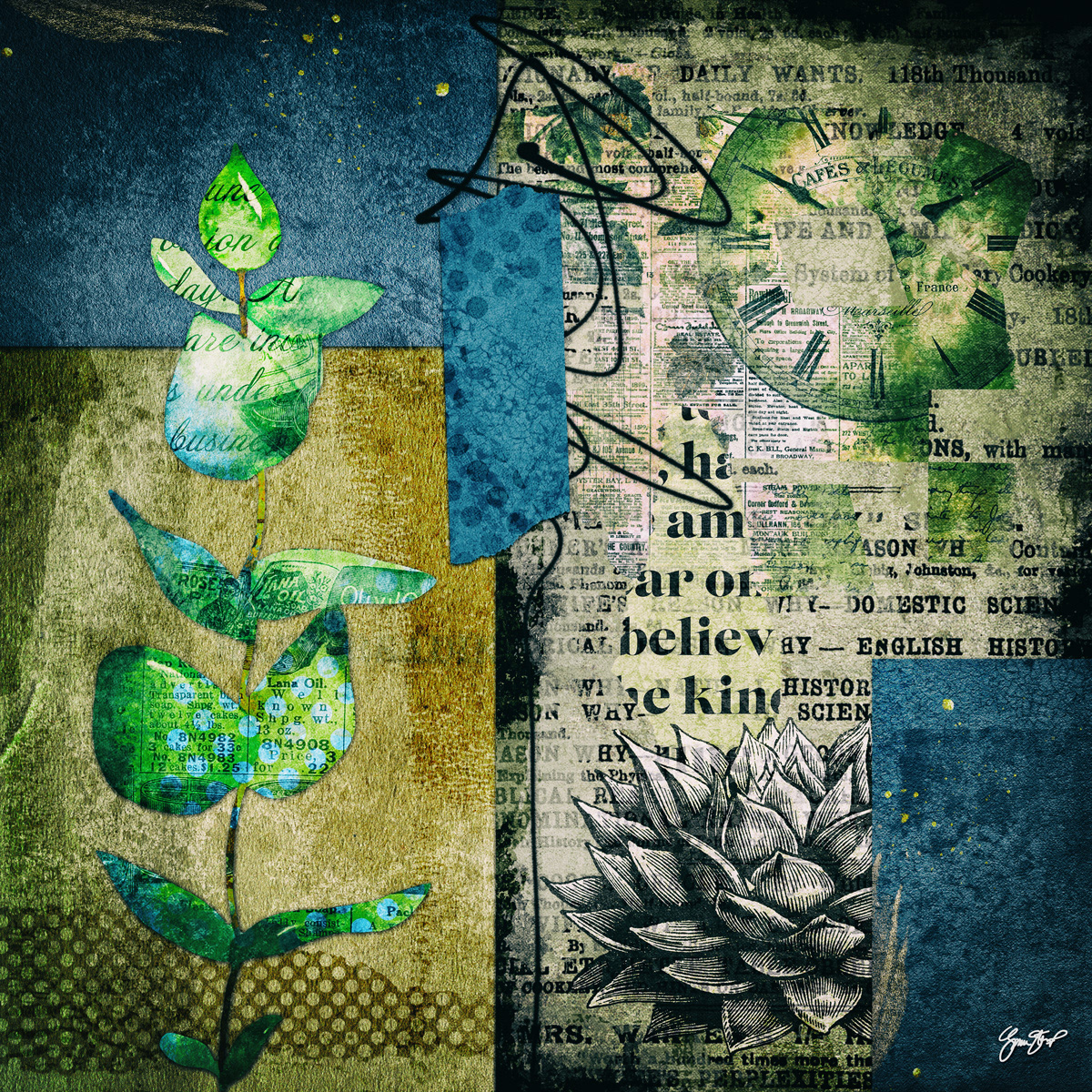 Torn Page of a History Book