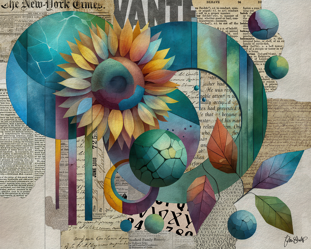 Geometry of Summer by Gina Startup 