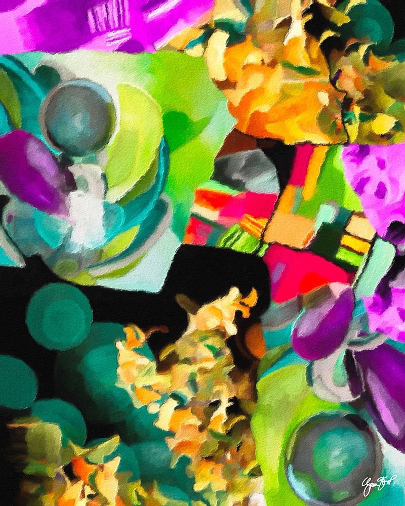 Abstract art by Gina Startup