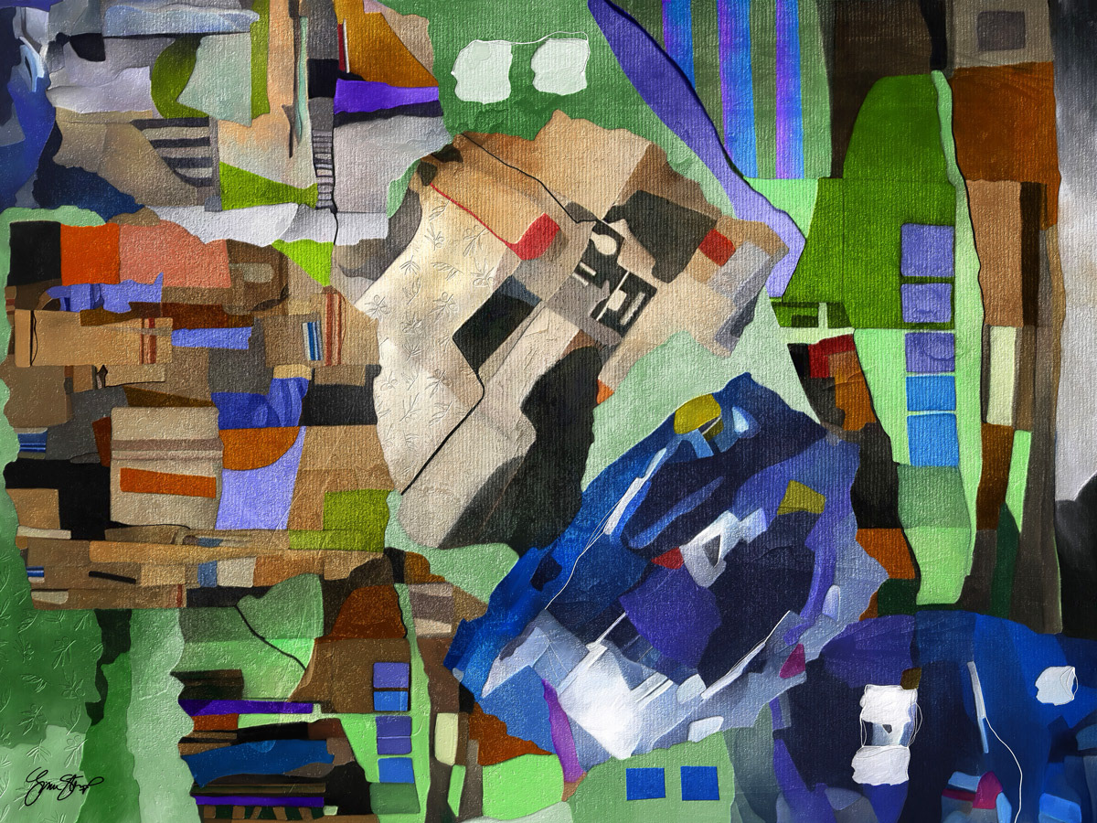 Abstract art by Gina Startup